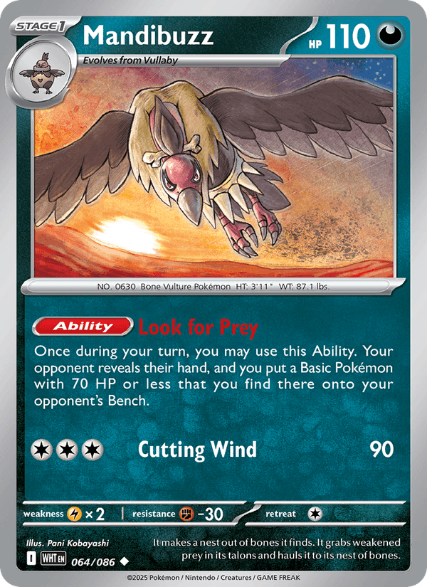 Mandibuzz (SV: White Flare)