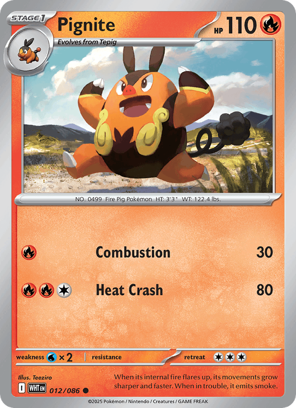 Pignite (SV: White Flare)