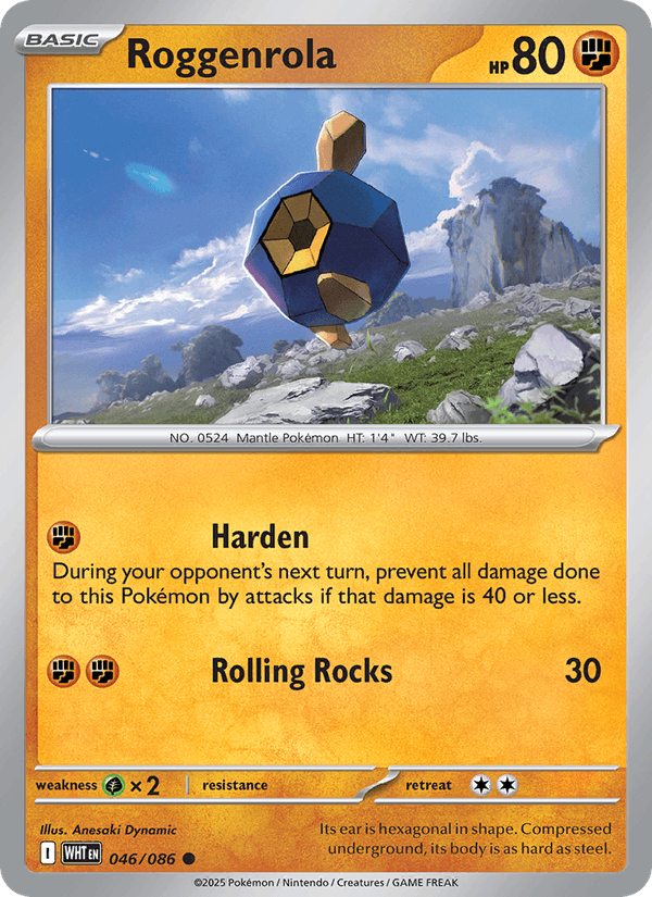 Roggenrola (SV: White Flare)