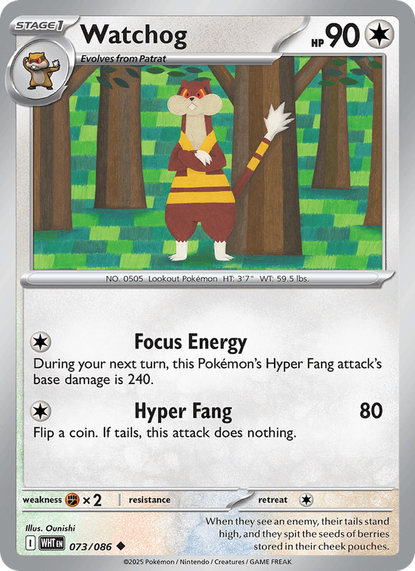Watchog (Master Ball Pattern) (SV: White Flare)