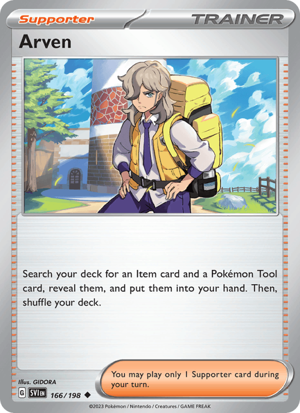 Arven - 166/198 (SV01: Scarlet & Violet Base Set)