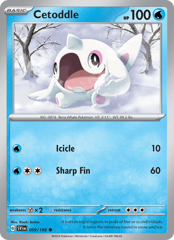 Cetoddle - 059/198 (SV01: Scarlet & Violet Base Set)