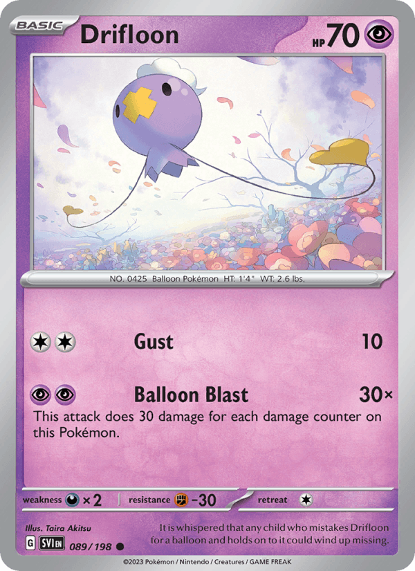 Drifloon (SV01: Scarlet & Violet Base Set)