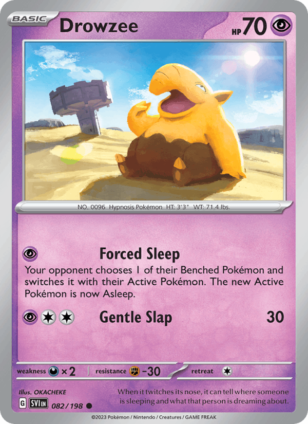 Drowzee - 082/198 (SV01: Scarlet & Violet Base Set)