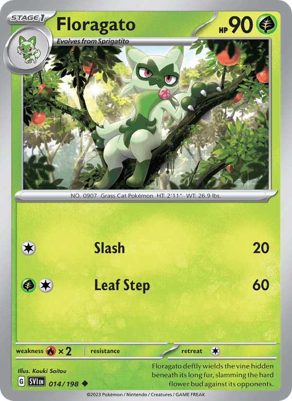 Floragato (SV01: Scarlet & Violet Base Set)