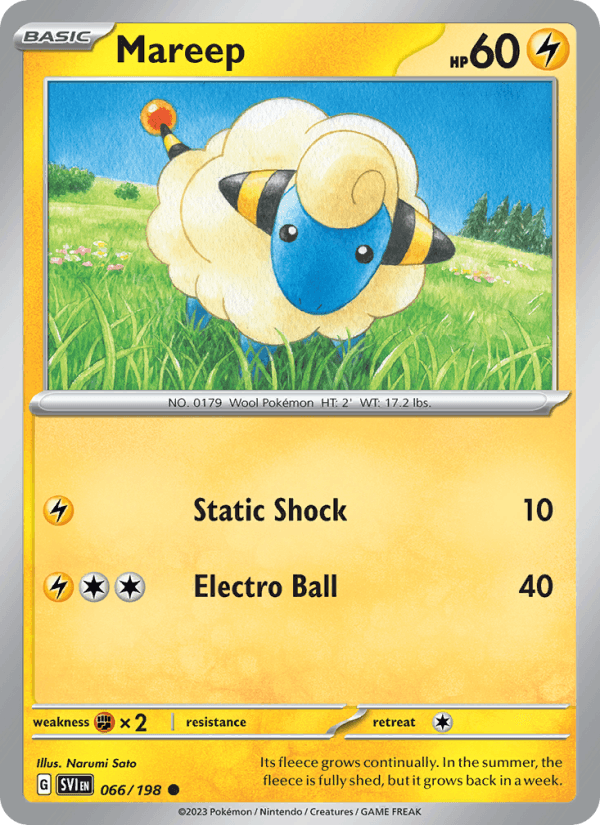 Mareep (SV01: Scarlet & Violet Base Set)
