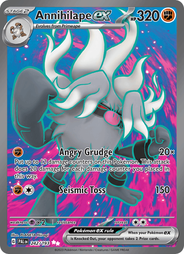 Annihilape ex - 242/193 (SV02: Paldea Evolved)