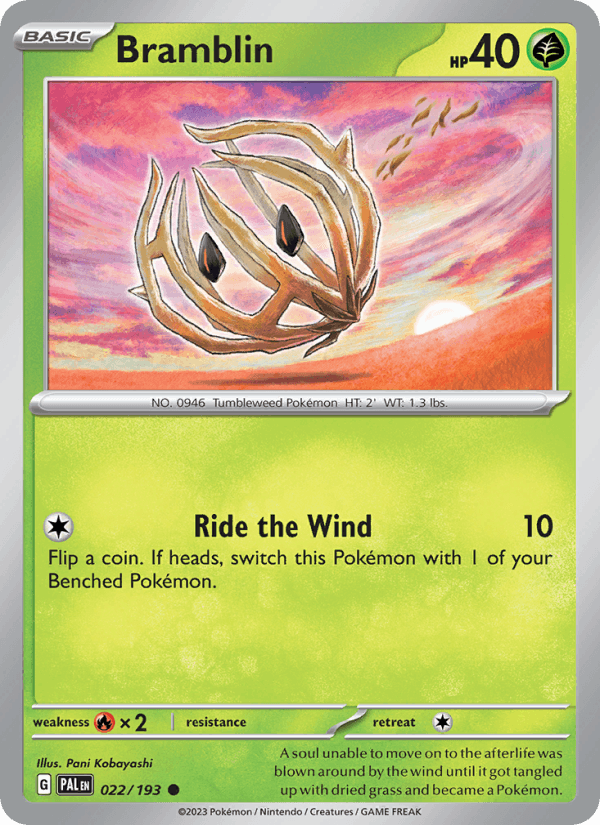 Bramblin - 022/193 (SV02: Paldea Evolved)