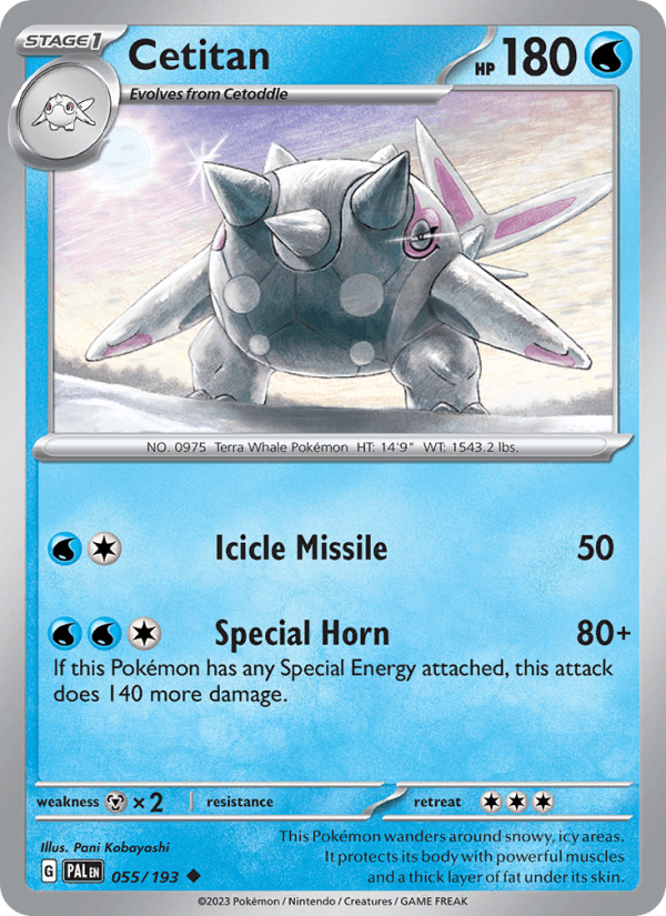 Cetitan - 055/193 (SV02: Paldea Evolved)