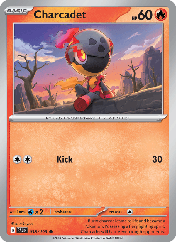 Charcadet - 038/193 (SV02: Paldea Evolved)