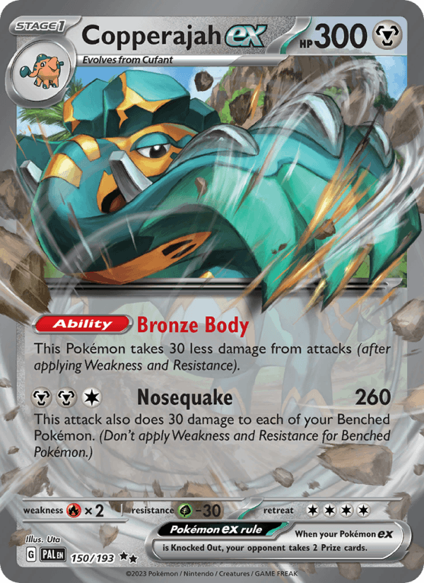 Copperajah ex (SV02: Paldea Evolved)