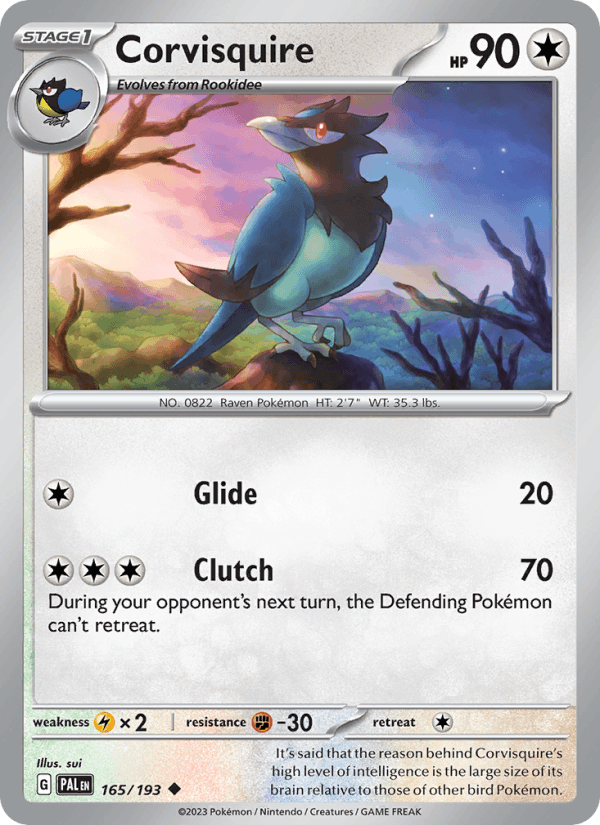 Corvisquire (SV02: Paldea Evolved)