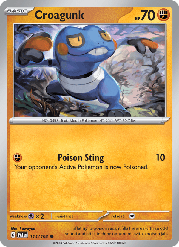 Croagunk (SV02: Paldea Evolved)