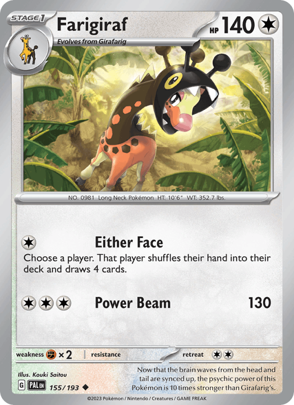 Farigiraf (SV02: Paldea Evolved)