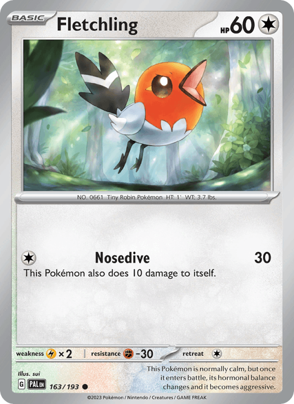 Fletchling (SV02: Paldea Evolved)