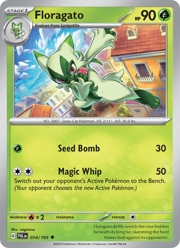 Floragato - 014/193 (SV02: Paldea Evolved)
