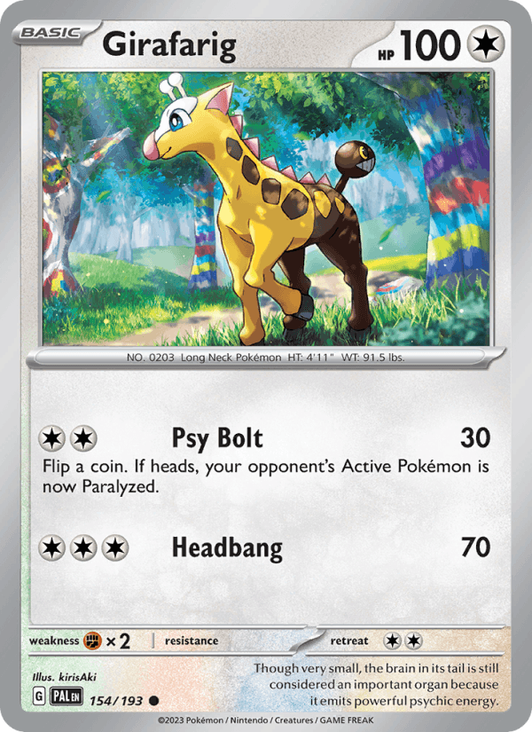 Girafarig (SV02: Paldea Evolved)