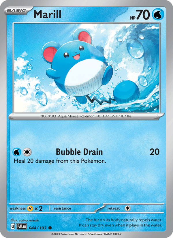 Marill - 044/193 (SV02: Paldea Evolved)