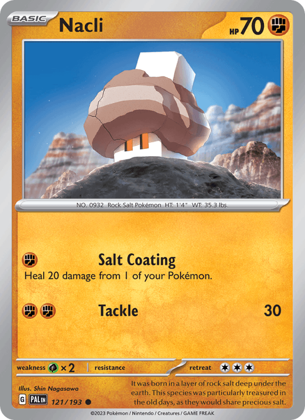 Nacli - 121/193 (SV02: Paldea Evolved)