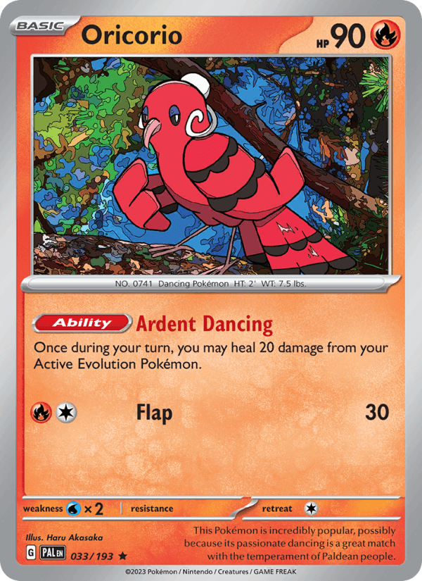 Oricorio (SV02: Paldea Evolved)
