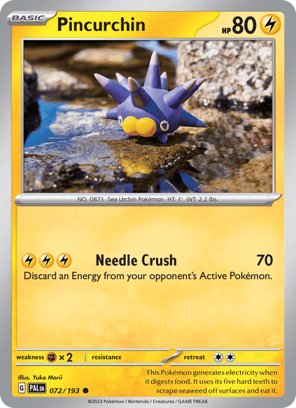 Pincurchin - 072/193 (SV02: Paldea Evolved)
