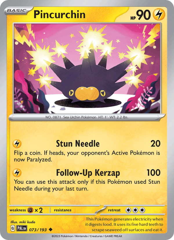 Pincurchin - 073/193 (SV02: Paldea Evolved)