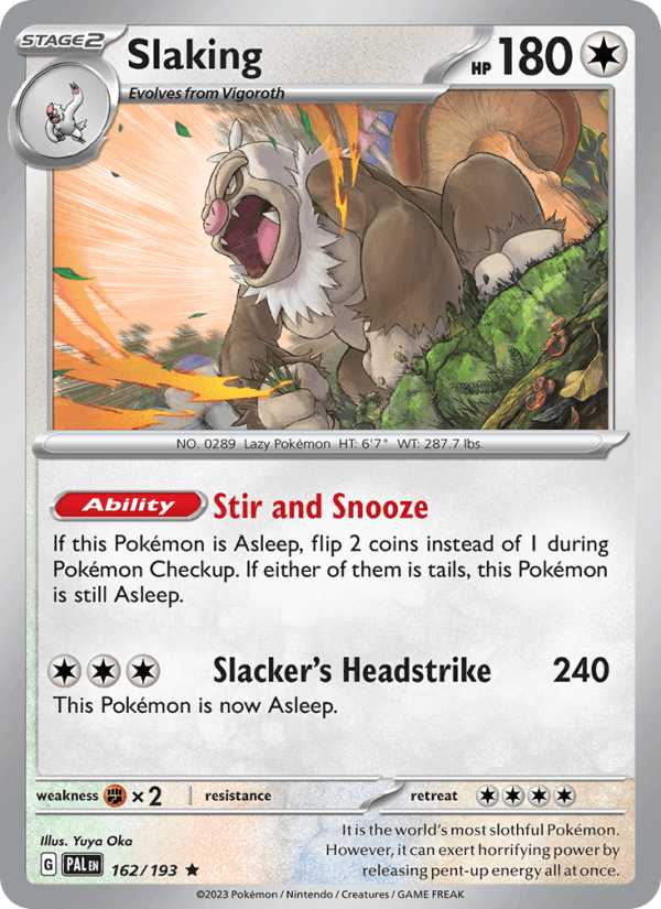 Slaking (SV02: Paldea Evolved)