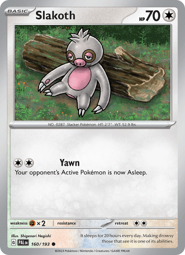 Slakoth (SV02: Paldea Evolved)