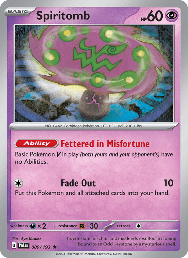 Spiritomb (SV02: Paldea Evolved)
