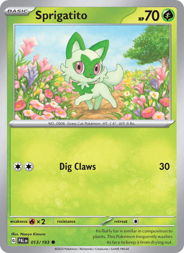 Sprigatito - 013/193 (SV02: Paldea Evolved)