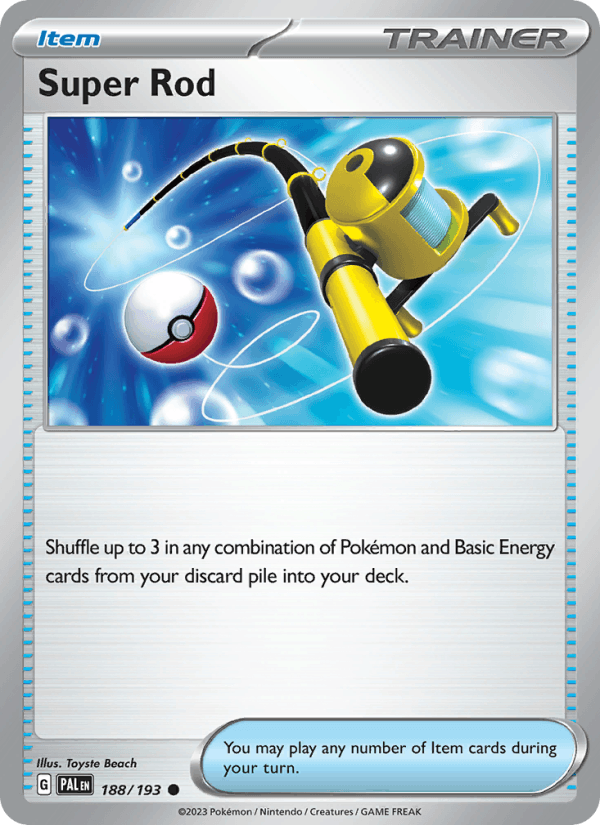 Super Rod - 188/193 (SV02: Paldea Evolved)