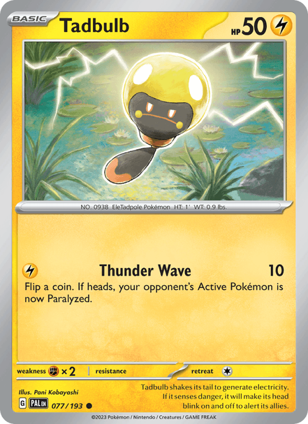 Tadbulb - 077/193 (SV02: Paldea Evolved)