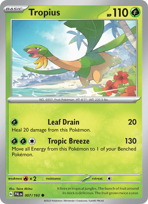 Tropius - 007/193 (SV02: Paldea Evolved)
