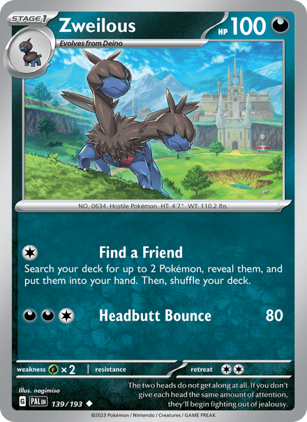 Zweilous (SV02: Paldea Evolved)