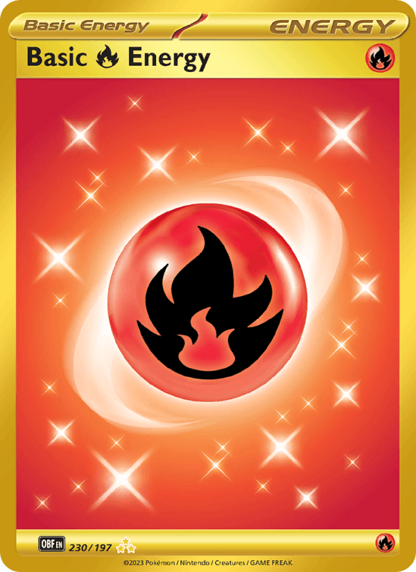 Basic Fire Energy - 230/197 (SV03: Obsidian Flames)