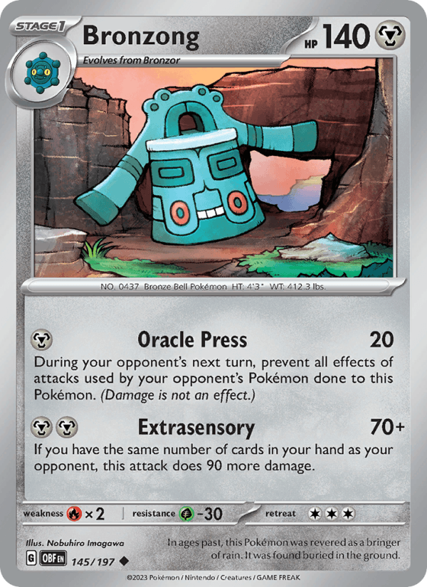 Bronzong (SV03: Obsidian Flames)