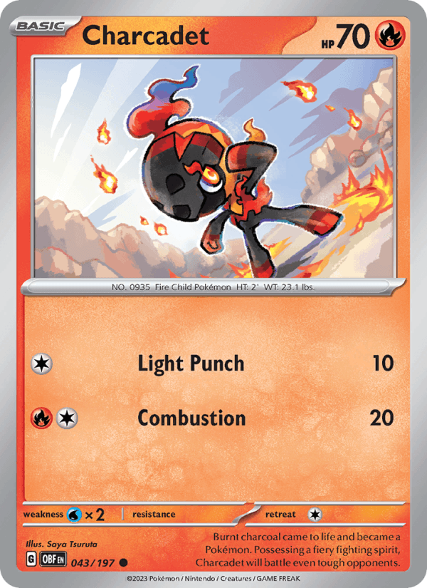 Charcadet (SV03: Obsidian Flames)