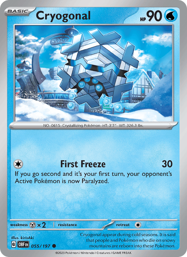 Cryogonal (SV03: Obsidian Flames)