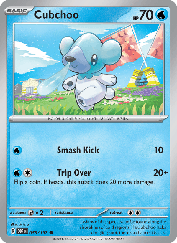 Cubchoo (SV03: Obsidian Flames)