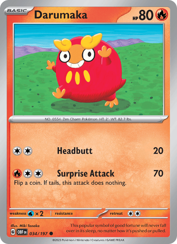 Darumaka (SV03: Obsidian Flames)
