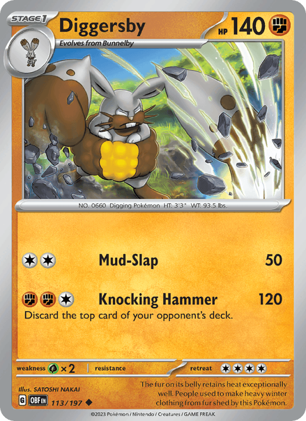 Diggersby (SV03: Obsidian Flames)
