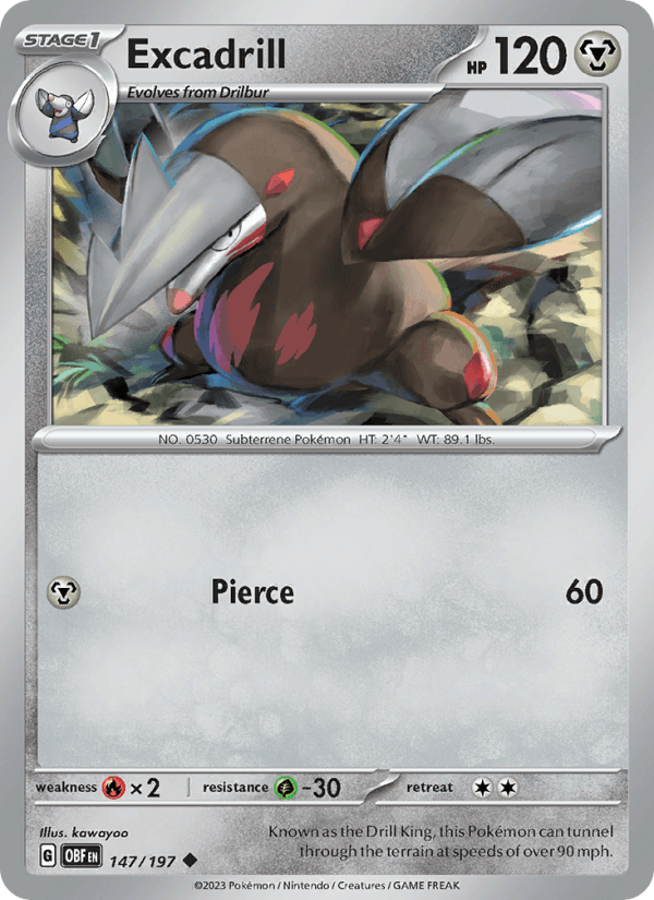 Excadrill (SV03: Obsidian Flames)