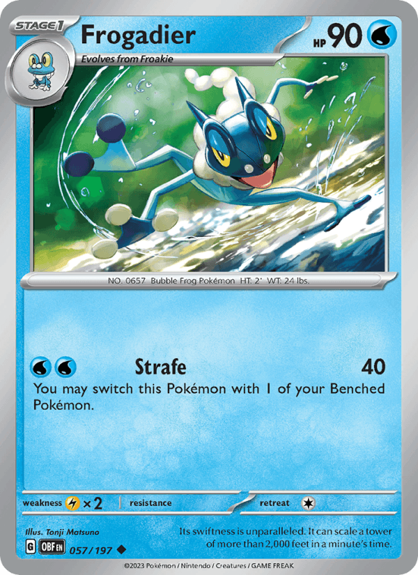 Frogadier (SV03: Obsidian Flames)