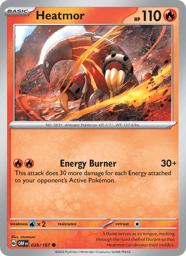 Heatmor (SV03: Obsidian Flames)