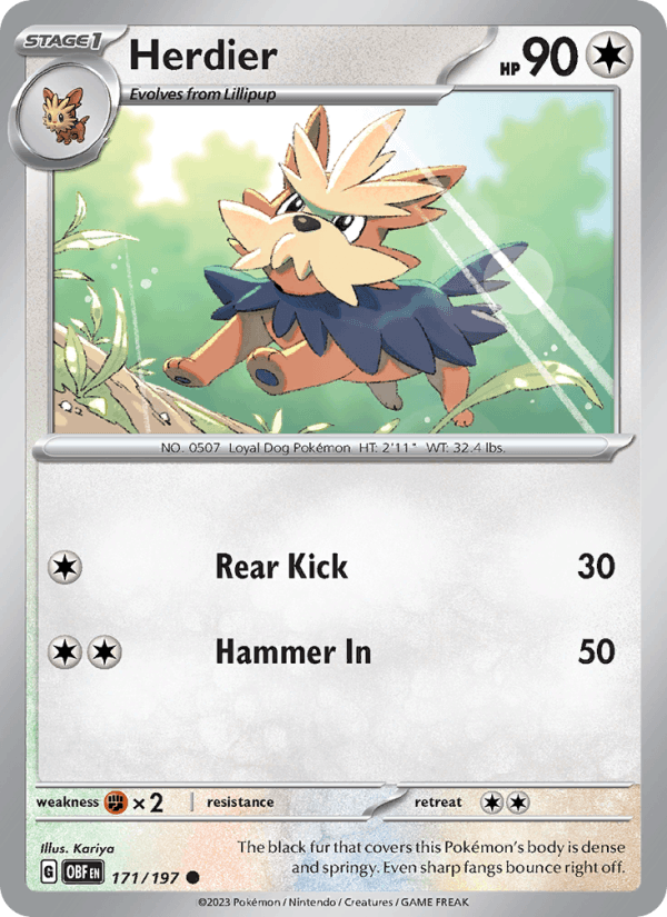 Herdier (SV03: Obsidian Flames)