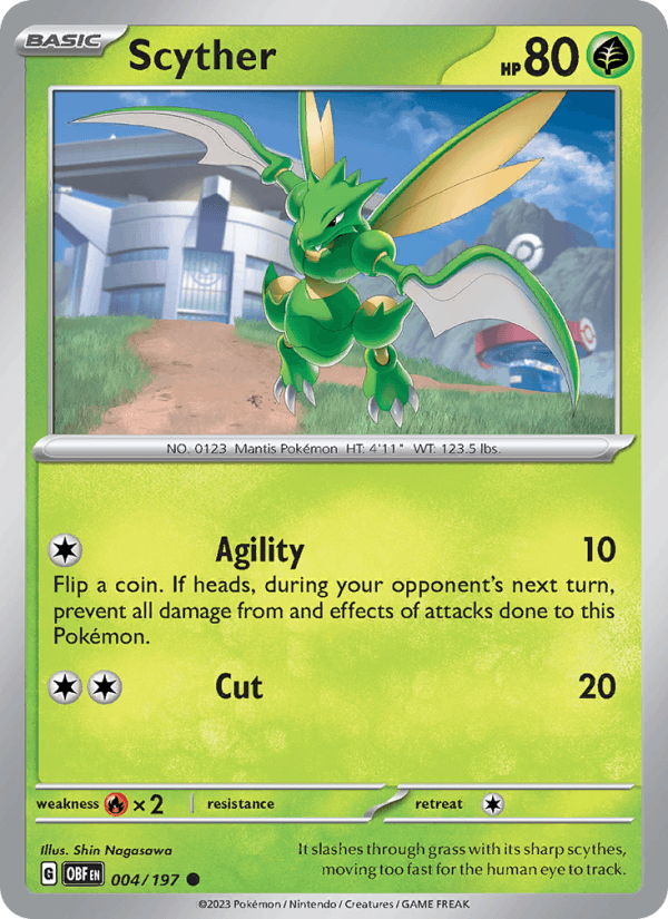 Scyther (SV03: Obsidian Flames)