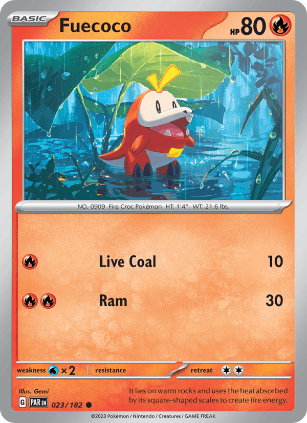 Fuecoco (SV04: Paradox Rift)