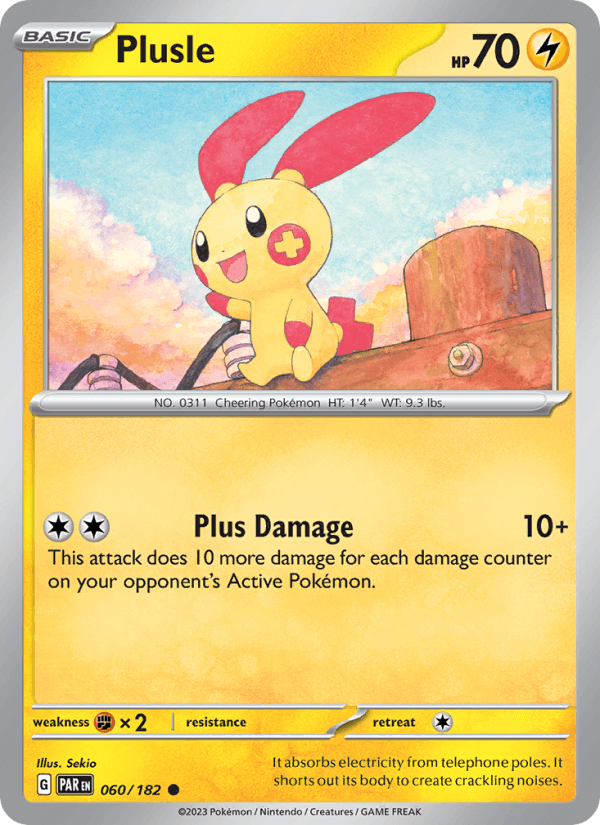 Plusle - 060/182 (SV04: Paradox Rift)
