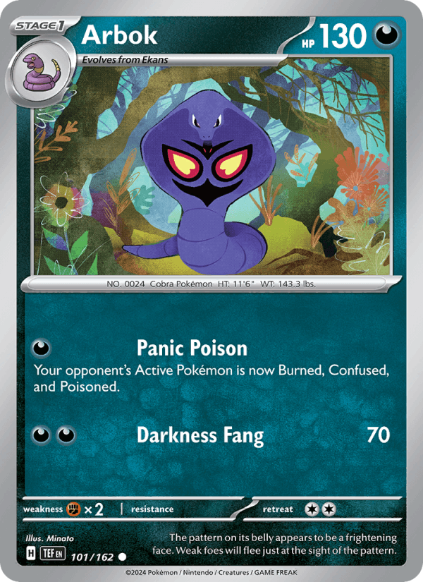 Arbok - 101/162 (SV05: Temporal Forces)