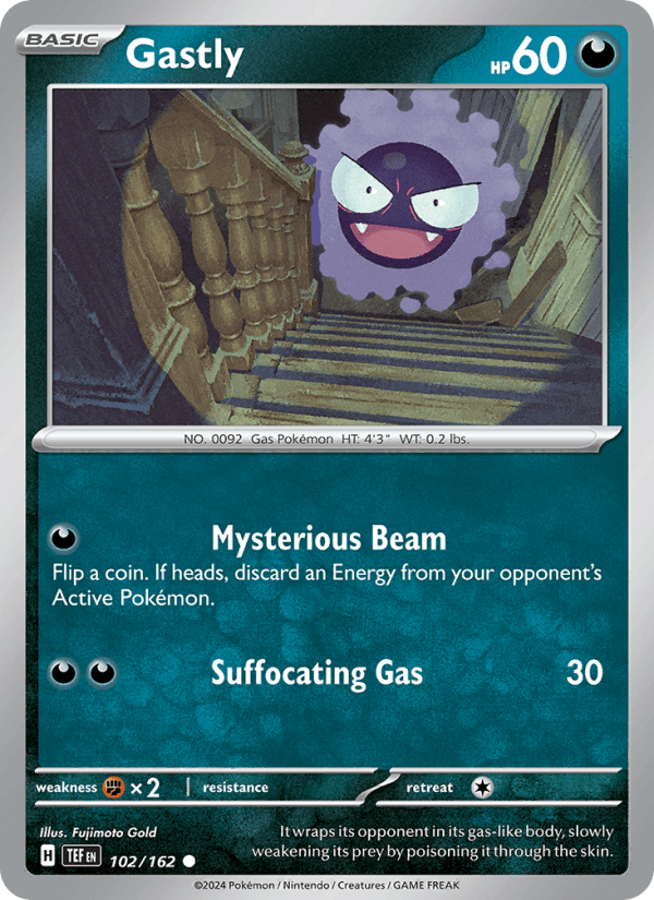 Gastly - 102/162 (SV05: Temporal Forces)